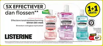 Kruidvat Listerine aanbieding