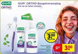 Kruidvat Gum Ortho Beugelverzorging om ze te laten stralen aanbieding