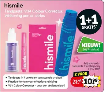 Kruidvat Hismile aanbieding