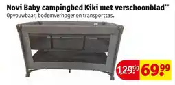 Kruidvat Novi Baby campingbed Kiki met verschoonblad aanbieding