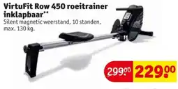 Kruidvat VirtuFit Row 450 roeitrainer inklapbaar aanbieding