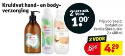 Kruidvat Kruidvat hand en bodyverzorging aanbieding