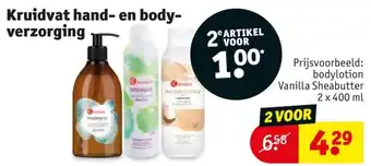Kruidvat Kruidvat hand en bodyverzorging aanbieding