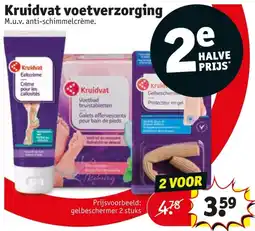 Kruidvat Kruidvat voetverzorging aanbieding