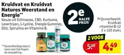 Kruidvat Kruidvat en Kruidvat Natures Weerstand en Energie aanbieding
