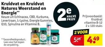 Kruidvat Kruidvat en Kruidvat Natures Weerstand en Energie aanbieding