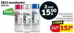 Kruidvat CB12 Mondwater aanbieding