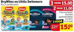 Kruidvat DryNites en Little Swimmers aanbieding