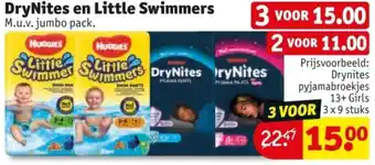 Kruidvat DryNites en Little Swimmers aanbieding