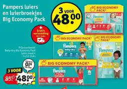 Kruidvat Pampers luiers en luierbroekjes Big Economy Pack aanbieding