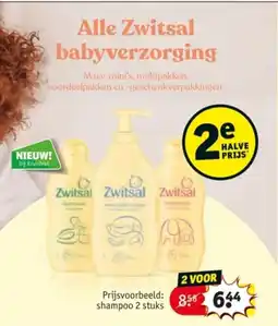 Kruidvat Zwitsal Babyverzorging aanbieding