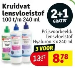 Kruidvat Kruidvat lensvloeistof aanbieding