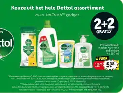 Kruidvat Keuze uit het hele Dettol assortiment aanbieding