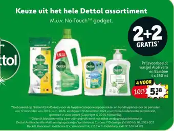 Kruidvat Keuze uit het hele Dettol assortiment aanbieding