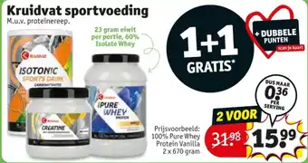 Kruidvat Kruidvat sportvoeding aanbieding