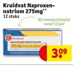Kruidvat Kruidvat Naproxennatrium 275mg aanbieding