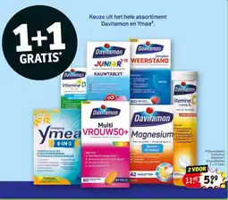 Kruidvat Keuze uit het hele assortiment Davitamon en Ymea aanbieding