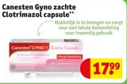 Kruidvat Canesten Gyno zachte Clotrimazol capsule aanbieding