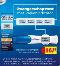 Kruidvat Clearblue aanbieding