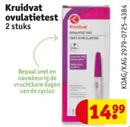 Kruidvat Kruidvat Ovulatietest aanbieding
