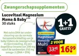Kruidvat Lucovitaal Magnesium Mama & Baby aanbieding