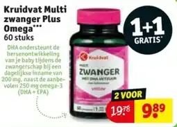 Kruidvat Kruidvat Multi zwanger Plus Omega aanbieding