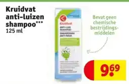Kruidvat Kruidvat anti-luizen shampoo aanbieding