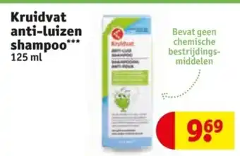 Kruidvat Kruidvat anti-luizen shampoo aanbieding