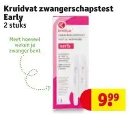Kruidvat Kruidvat zwangerschapstest Early aanbieding