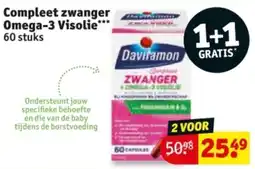 Kruidvat Compleet zwanger Omega-3 Visolie aanbieding