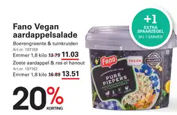 Sligro Fano Vegan aardappelsalade aanbieding