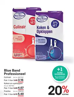 Sligro Blue Band Professioneel aanbieding