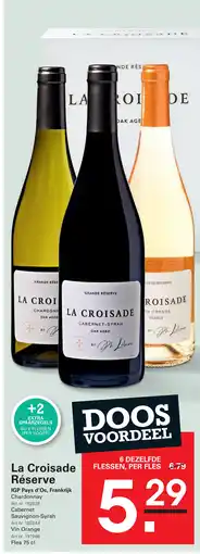 Sligro La Croisade Réserve aanbieding