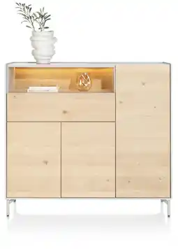 Xooon Niora, dressette 148 cm - 3-deuren + 1-lade + 1-niche aanbieding