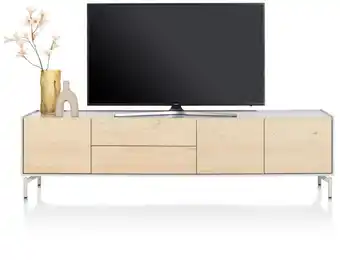 Xooon Niora, lowboard 210 cm - 3-deuren + 2-laden aanbieding