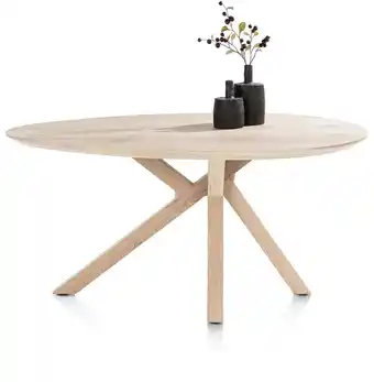 Xooon Cosenza, eetkamertafel 160 x 115 cm - natural aanbieding