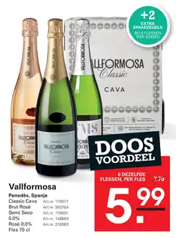 Sligro Vallformosa aanbieding