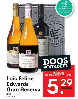 Sligro Luis Felipe Edwards Gran Reserva aanbieding