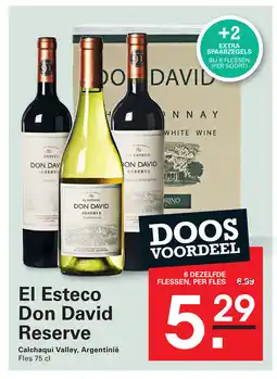 Sligro El Esteco Don David Reserve aanbieding