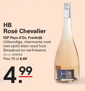 Sligro HB Rosé Chevalier aanbieding