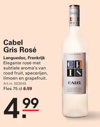 Sligro Cabel Gris Rosé aanbieding