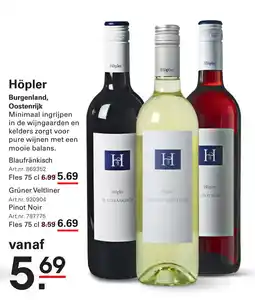 Sligro Höpler aanbieding