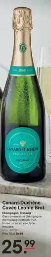 Sligro Canard-Duchêne Cuvée Léonie Brut aanbieding
