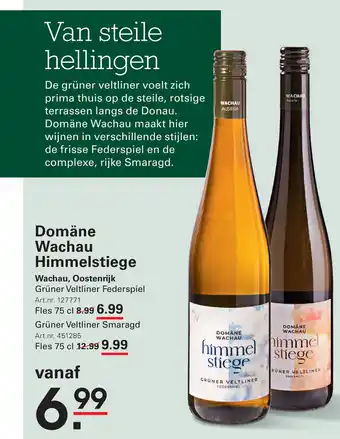 Sligro Domäne Wachau Himmelstiege aanbieding