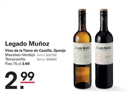 Sligro Legado Muñoz aanbieding