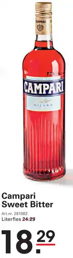 Sligro Campari Sweet Bitter aanbieding