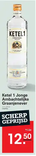 Sligro Ketel 1 Jonge Ambachtelijke Graanjenever aanbieding