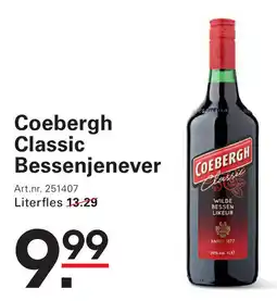 Sligro Coebergh Classic Bessenjenever aanbieding