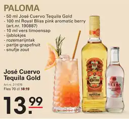 Sligro José Cuervo Tequila Gold aanbieding