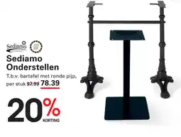 Sligro Sediamo Onderstellen aanbieding